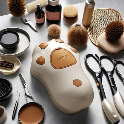 Electric Cat Steam Brush – 3-In-1 Pet Grooming Comb with Water Spray for Cats and Dogs, USB Rechargeable