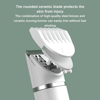 4 in 1 Electric Pet Grooming Kit - Hair Trimmer, Clippers, Nail Grinder for Cats & Dogs