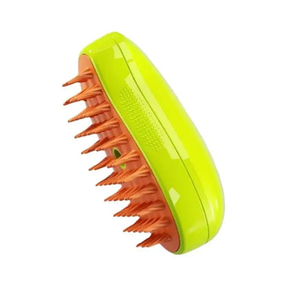 Electric Cat Steam Brush – 3-In-1 Pet Grooming Comb with Water Spray for Cats and Dogs, USB Rechargeable